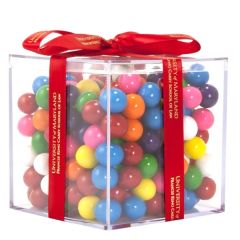 Acrylic Cube With Malt Balls