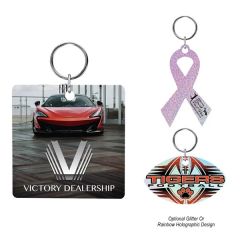 Acrylic Key Tag - Custom Shape 4 Inch 
