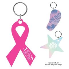 Acrylic Key Tag - Custom Shape 5 Inch 