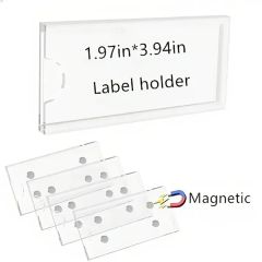 Acrylic Label Holder Magnetic