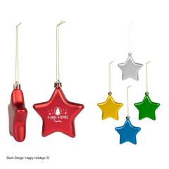 Acrylic Star Ornament