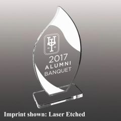 Acrylic Stock Award - Laser Etched