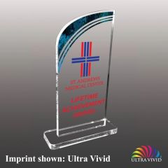 Acrylic Stock Award - Ultra Vivid Color