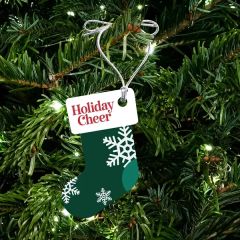 Acrylic Stocking Ornament