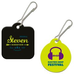 Acrylic Zipper Pulls 4 Sq Inch