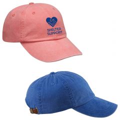 Adams Youth Pigment-Dyed Cap.