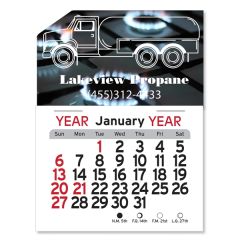 Adhesive Peel-N-Stick Calendar - Propane Truck