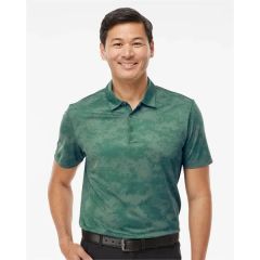 Adidas Men's All Over Camo Print Polo