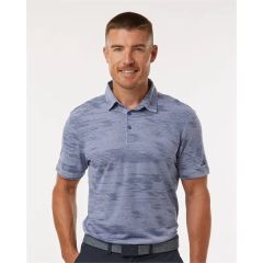 Adidas Men's Ultimate365 Textured Stripe Polo