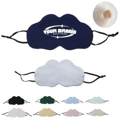 Adjustable Cloud Shape Mulberry Silk Blackout Sleep Eye Mask