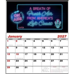 Administrator Memo Half Apron Calendar - Full Color