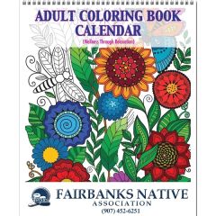 Adult Coloring Calendar