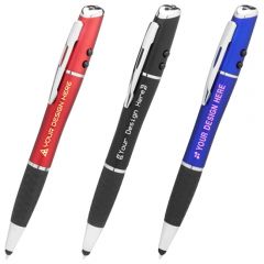 Aero Stylus Pen With LED Light And Laser Pointer