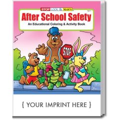After School Safety Coloring And Activity Book