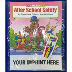 After School Safety Coloring And Activity Book Fun Pack