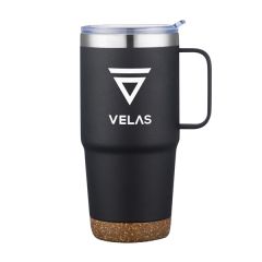 Akira Travel Mug W/Cork Bottom - 24 Oz