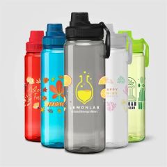 Alaska rPET Carry Handle Sports Bottle - 27 Oz- Colorjet