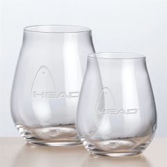 Alina Stemless Wine - Deep Etch