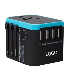 All In One Universal Travel Adapter With 3 USB Port