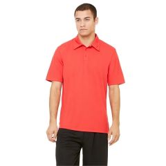 All Sport Unisex Performance Three-Button Mesh Polo