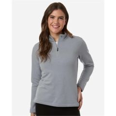 Allpro Women's Stretch Quarter-Zip Fleece Pullover