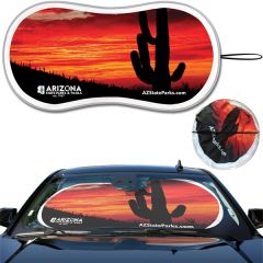 Almost Full Bleed Color Single Loop Fabric Sunshade