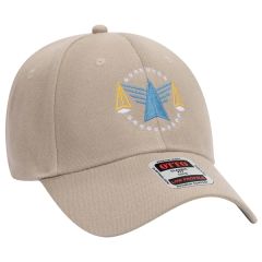 Alternative Wool Twill 6 Panel Low Profile Baseball Cap