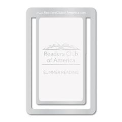 Aluminum, Brass Or PVC Rectangle Shaped Bookmark