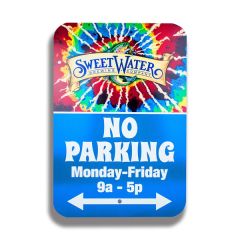 Aluminum Flat Sign 4 Color Process