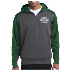 Amadril Colorblock 1/4-Zip Hooded Sweatshirt