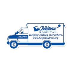 Ambulance Stock Shape Vinyl Magnet - 30 MIL