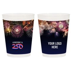 America250 16 Oz Full Color Frost Flex Stadium Cup