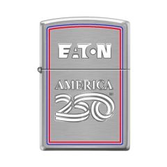 America250 Brushed Chrome Zippo Windproof Lighter