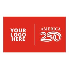 America 250 Tm Business Card Magnet / Fc2 Inch X 3 1/2 Inch