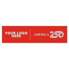 America 250 Tm Digital Full Color Vinyl Bumper Sticker3 Inch X 11