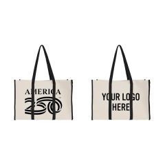 America Recycled Canvas Wrap Around Tote Bag