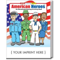 American Heroes Coloring And Activity Book