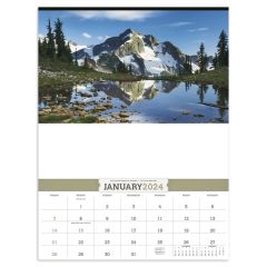 American Splendor 2024 Calendar With Date Blocks