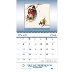 An American Illustrator Wall Calendar