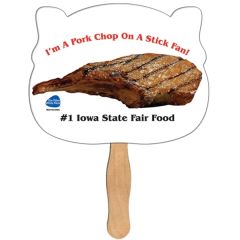 Animal Head Hand Fan