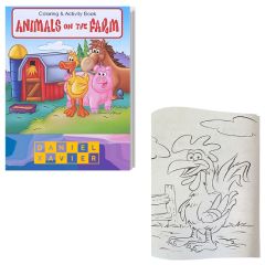 Animals On The Farm Coloring and Activity Book Fun Pack