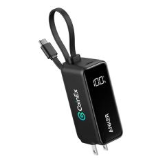 Anker 3-In-1 Power Bank 30w, Fusion, Built-In USB-C Cable
