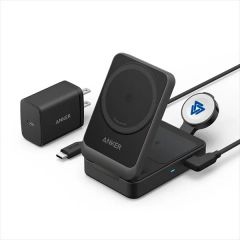 Anker MagGo Qi2 3 In 1 Wireless Charging Station