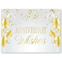 Anniversary Gold - Greeting Card