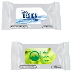 Antibacterial Wet Wipe Packet