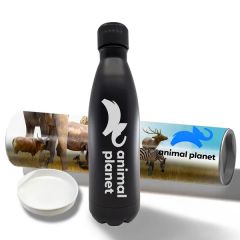 Antimicrobial 17 Oz Stainless Steel Cola With Shipping Tube