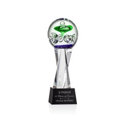 Aquarius Award On Grafton Base - Black