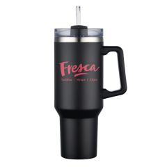 Aqueduct-Iii 40 Oz Tumbler Mugs With Straw Double Walled