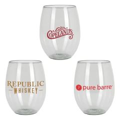 Arabian rPET 16 Oz Wine Glasses