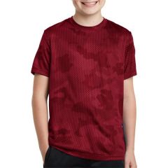 Athletic Camo Shirt For Kids 